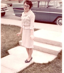My Mother, Sharon Harker Patey. 1963